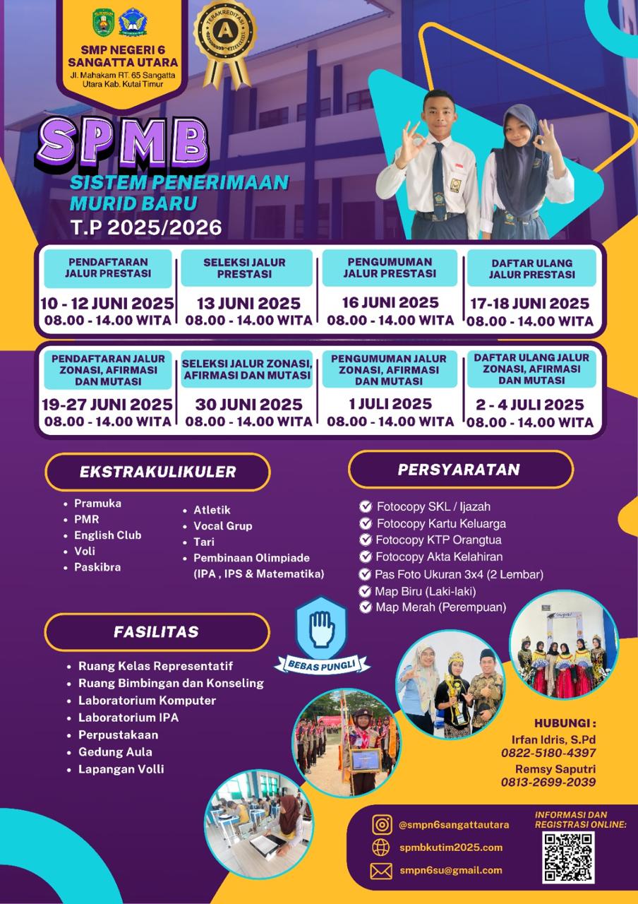 Poster SPMB
